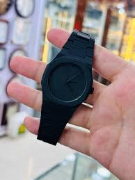 Black Aura Watch — All-Black Quartz Timepiece for Men & Women